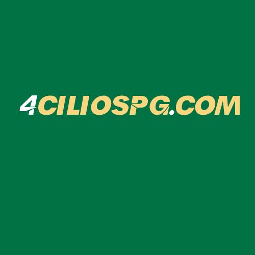 Logo da 4CILIOSPG