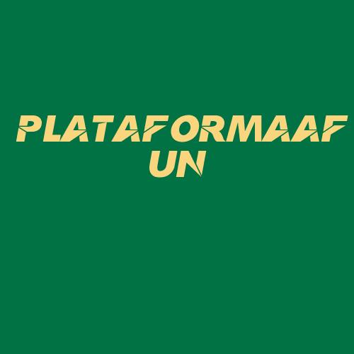 Logo da PLATAFORMAAFUN